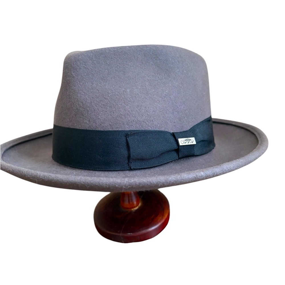 Conner Handmade Fedora Hat Gray